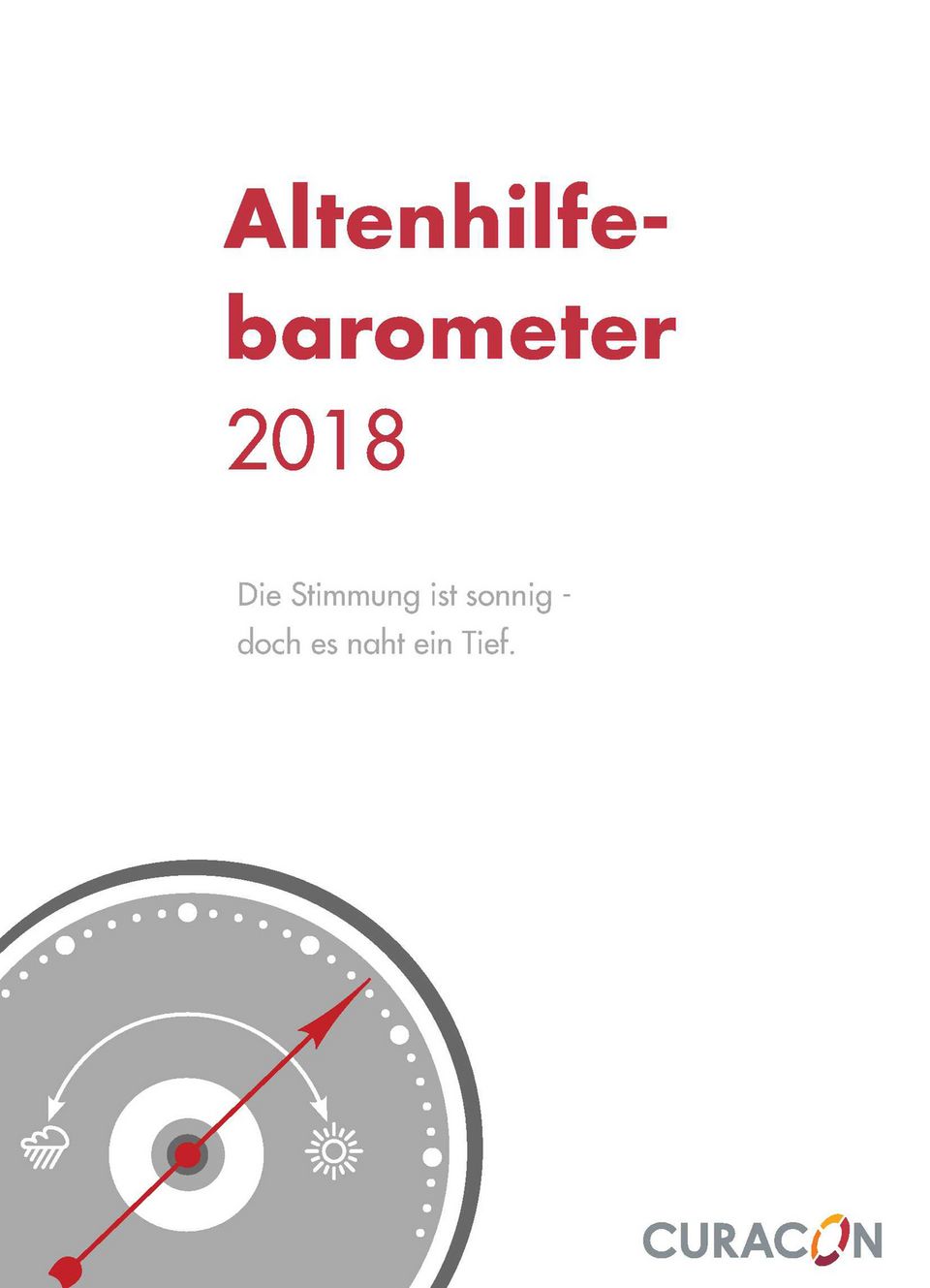 Titelbild: Altenhilfebarometer 2018
